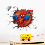 Stickers Spiderman mur